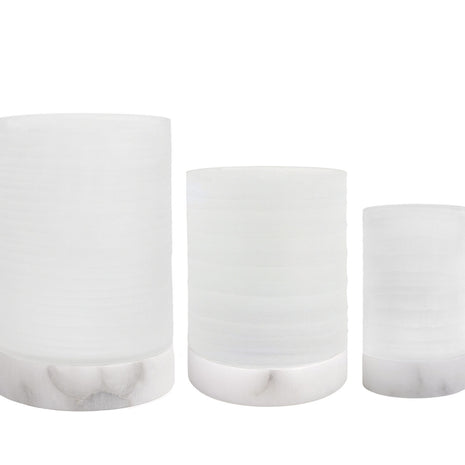 Kalle frosted white