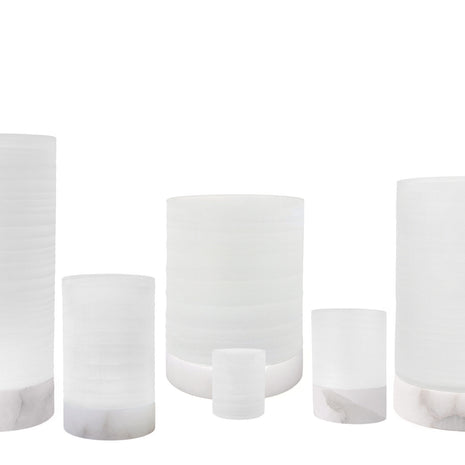 Kalle frosted white